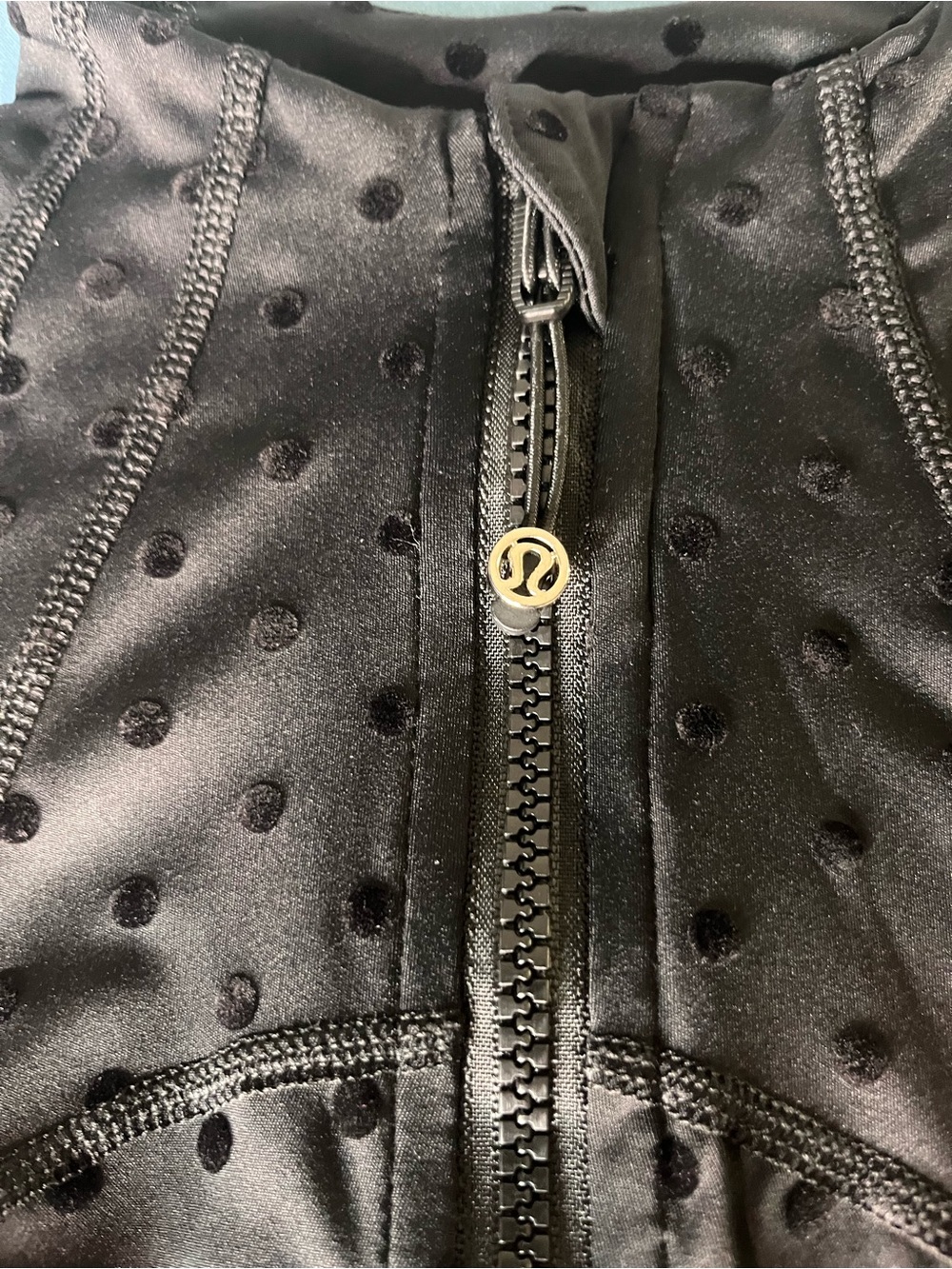 lululemon athletica Black Polka Dot Zip Jacket and Leggings Set - Picture 8 of 8